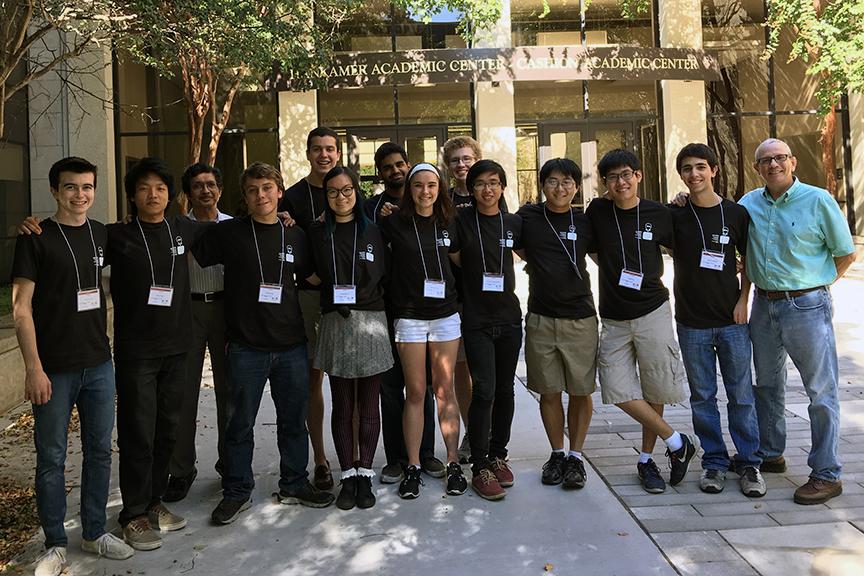 UT Programming Club students at ACM International Collegiate Programming Contest