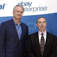 Joh Donahoe, CEO of eBay, Inc. with Bruce Porter, Chair of UTCS