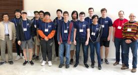 The UT Programming Club won the ICPC South Central USA Regional Competition at Baylor University in Waco, Texas. 