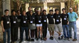 UT Programming Club students at ACM International Collegiate Programming Contest