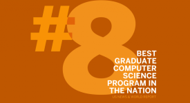 Number 8 Best Graduate Computer Science Program in the Nation