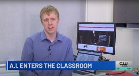 Professor Greg Durrett teaches a course designed for educators that explains the ins and outs of large language models like Chat GPT.