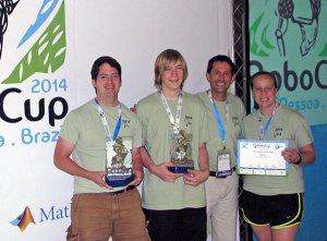  Patrick MacAlpine, Mike Depinet, Peter Stone and Katie Genter.