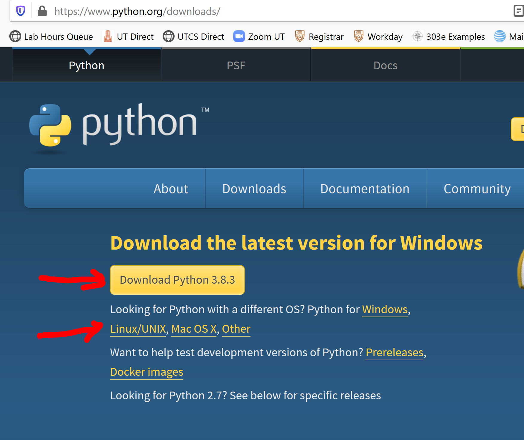 python download 3